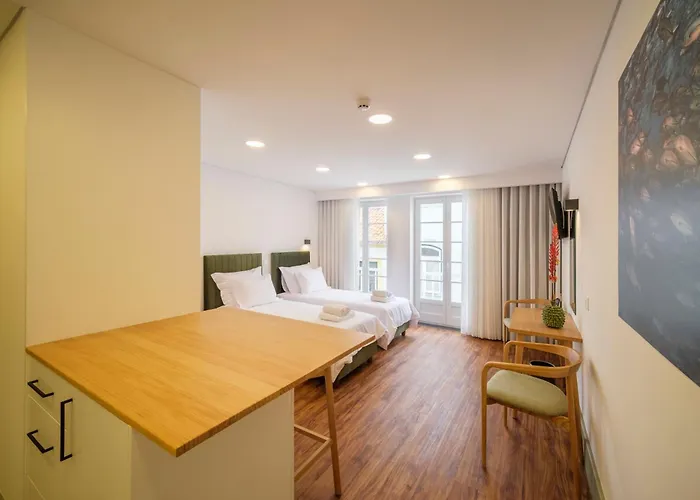 Azimute 4 - T0 Moderno Centro Historico Angra 아파트 *